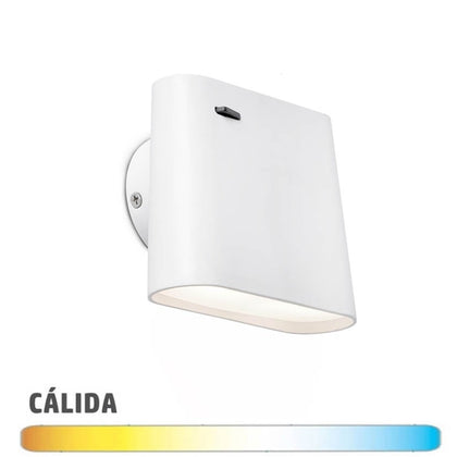 Aplique 6W Blanco Orientable Cabecero