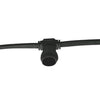 Guirnalda 10 E27 Negro con Cable 10 Metros