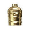 Portalámparas Aluminio E27 Oro