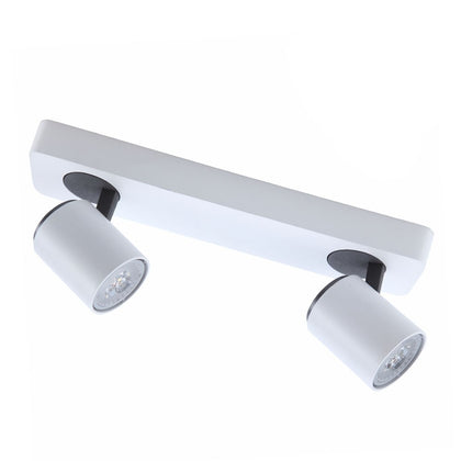 Foco Blanco 2 Luces GU10 Basculante