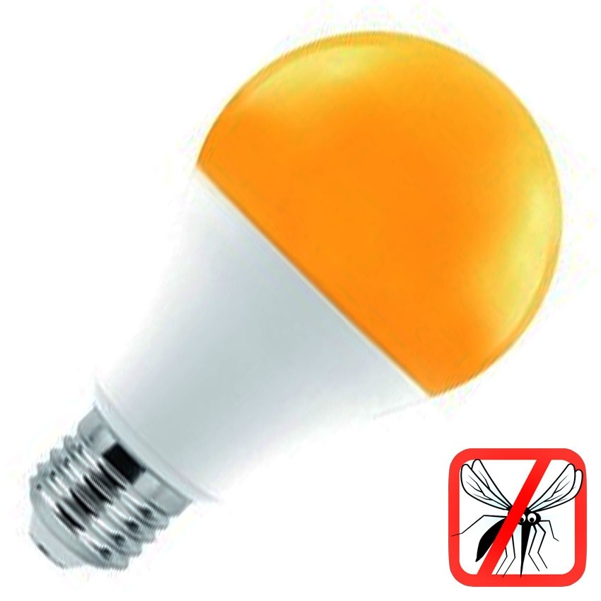 Bombilla LED E27 Anti Mosquitos 9W Luz Repelente