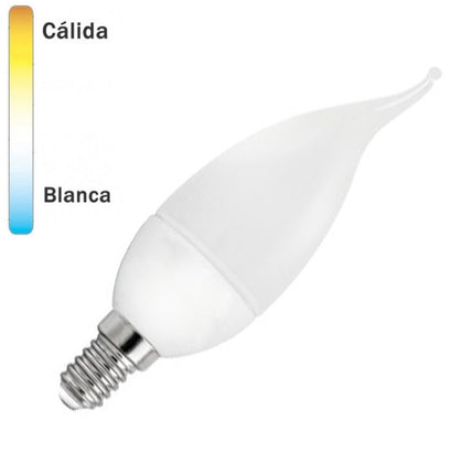 Bombilla LED E14 Vela Flama Fantasía 5W