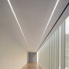 Perfil Aluminio Grande Empotrar Tiras LED Arquitectural