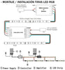 Tira LED 24V 14,4W 60 LEDs/m Luz RGB