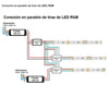 Tira LED 24V 14,4W 60 LEDs/m Luz RGB
