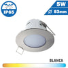 Aro Estanco LED Redondo Níquel 5W IP65