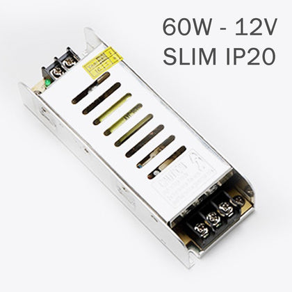 Fuente Alimentación LED Slim 12V 60W