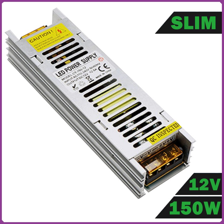 Fuente Alimentación LED Slim 12V 150W