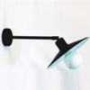Aplique Rótula Vintage Pared Negro Blanco