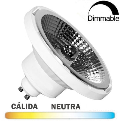 Bombilla LED QR111 GU10 220V 13W Regulable