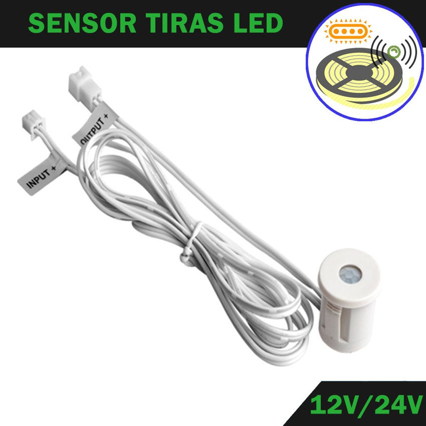 Sensor Tiras LED DC12V / 24V 2A Empotrar