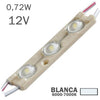 Modulo LED 0,72W 12V 3 x 2835 Luz Blanca