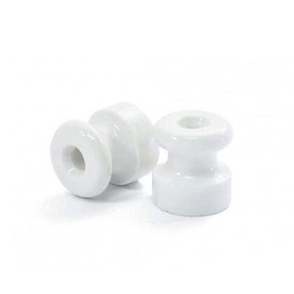 Sujeta Cable Pared Porcelana