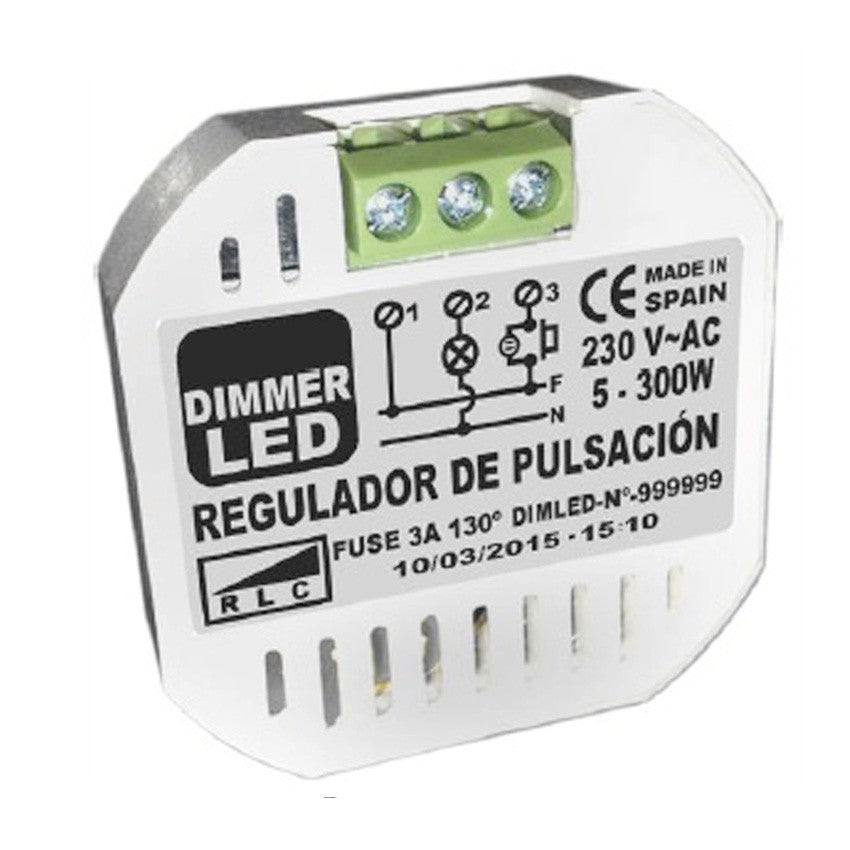 Regulador Dimmer LED por Pulsadores para LED Regulables Final de Fase