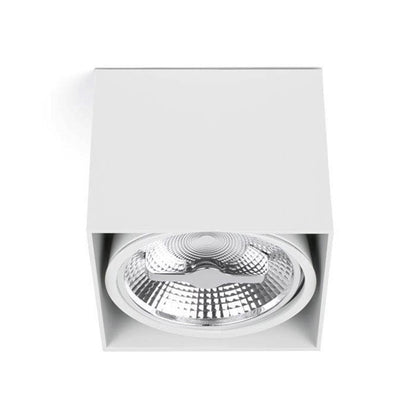 Foco Base Superficie QR111 Blanco 1 Luz