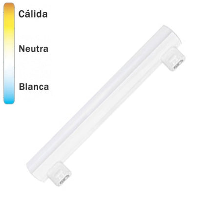 Linestra LED Opal 8W 2 Polos 50x3cm S14s