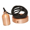 Colgante Suspensión E27 Vintage Bronce Mate