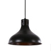Colgante E27 Vintage Metal Negro