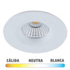 Downlight LED COB 7W Redondo 98mm Diam Blanco Spot