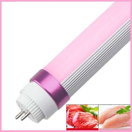 Tubo LED T8 18W 1200mm Especial Carne Pink