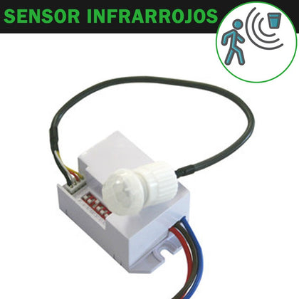 Portalampara (Casquillo) con Sensor PIR para Bombilla de 60w Detector de  Movimiento en Potalamparas E27 Sensor 360º grados