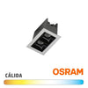 Downlight Mini LED 4W 75x45mm Osram Blanco Negro