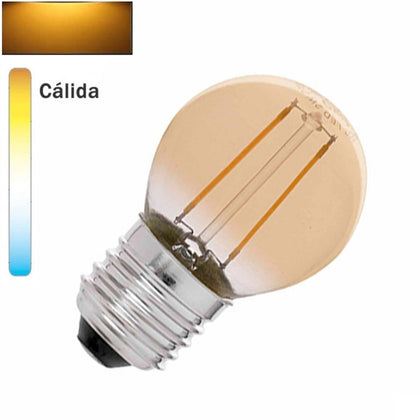 LOHAS Bombilla LED E27 Luz Calida, 7W equivalente a Bombilla E27 60w, Blanca  Calida 3000K, 600LM, Bombilla LED E27 G45, Bombilla esférica E27, No  Regulable, 6 Unidades : : Iluminación