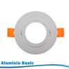 Aro Basculante Basic Blanco Redondo 85mm GU10