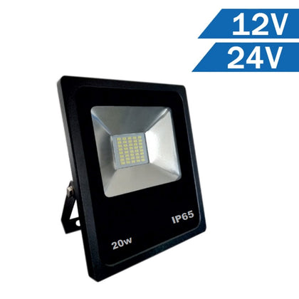 Proyector LED SMD 20W 12V / 24V Luz Blanca