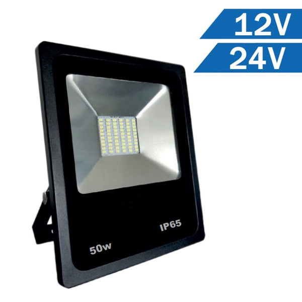 Proyector LED exterior RGBW con mando - IP65 - 120º- 50W