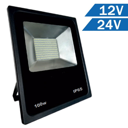 Proyector LED SMD 100W 12V / 24V Luz Blanca