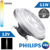 BOMBILLA LED 12V PHILIPS AR111 11W 8º