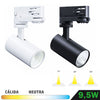 Foco Carril LED 9,5W Trifásico 15º / 38º / 60º