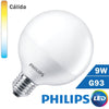 BOMBILLA LED E27 PHILIPS 9W GLOBO G93