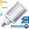 LÁMPARA LED HPL 33W E27 MATE TRUEFORCE