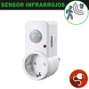 Clavija con Sensor Movimiento Max 1100W