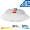 Downlight LED 50W 225mm Blanco Redondo