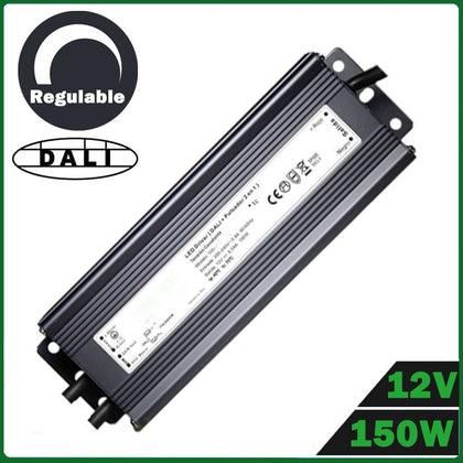 Fuente de Alimentación LED 150W 12V Regulable DALI