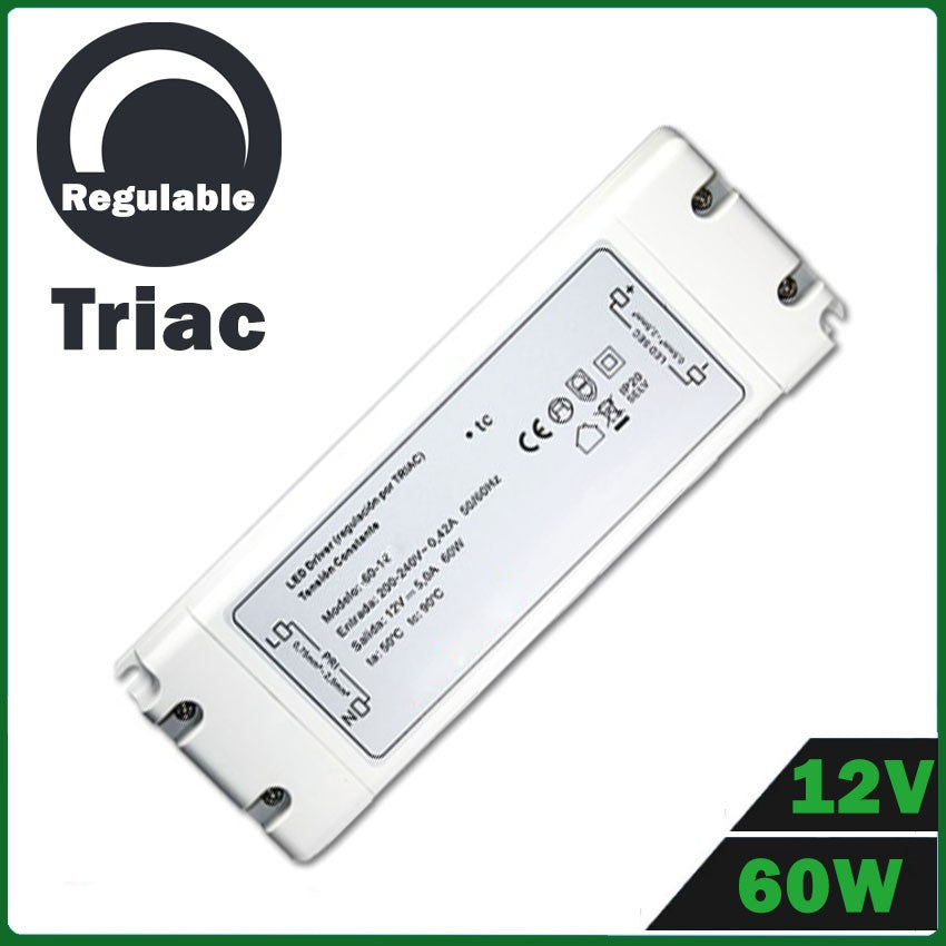 Fuente de Alimentación LED 60W 24V Regulable TRIAC