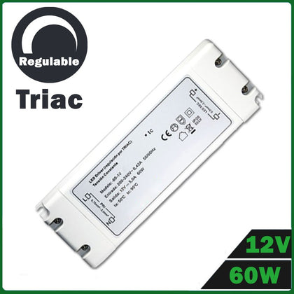 Fuente de Alimentación LED 60W 24V Regulable TRIAC