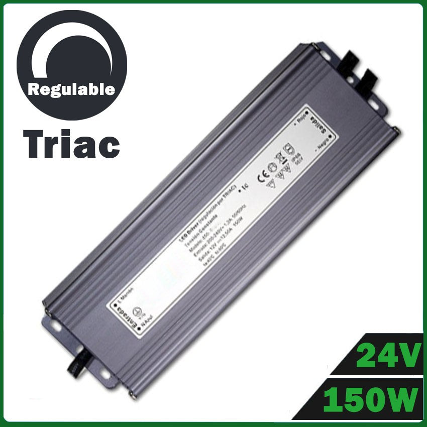 Fuente de Alimentación LED 150W 24V Regulable TRIAC