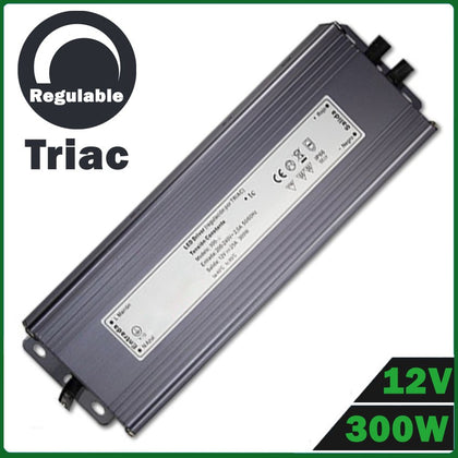 Fuente de Alimentación LED 300W 12V Regulable TRIAC