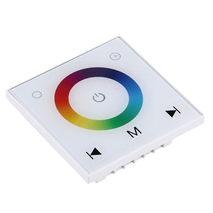 Controlador RGB Panel Táctil Blanco