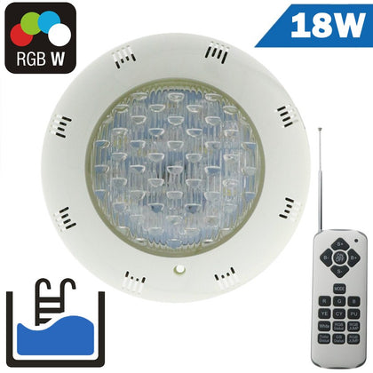 Foco Superficie Piscinas LED 18W 12V RGBW