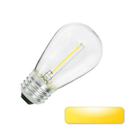 Bombilla LED E27 1W S14 Decorativa Luz Cálida