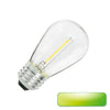 Bombilla LED E27 1W Decorativa Luz Verde