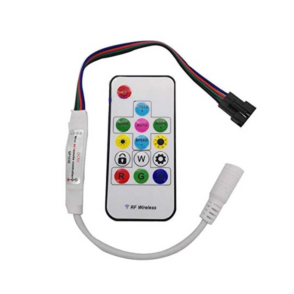 CONTROLADOR LED PIXEL DIGITAL RGB CON MANDO – LedyLuz