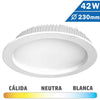 Downlight LED 42W 230mm Redondo Blanco