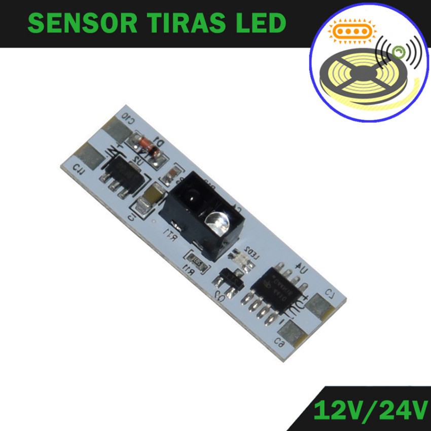 Interruptor Sensor Tiras LED DC12V/24V Perfiles Paso Mano