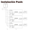 Fuente Alimentación LED Regulable DALI & PUSH Tensión Constante 12V 200W